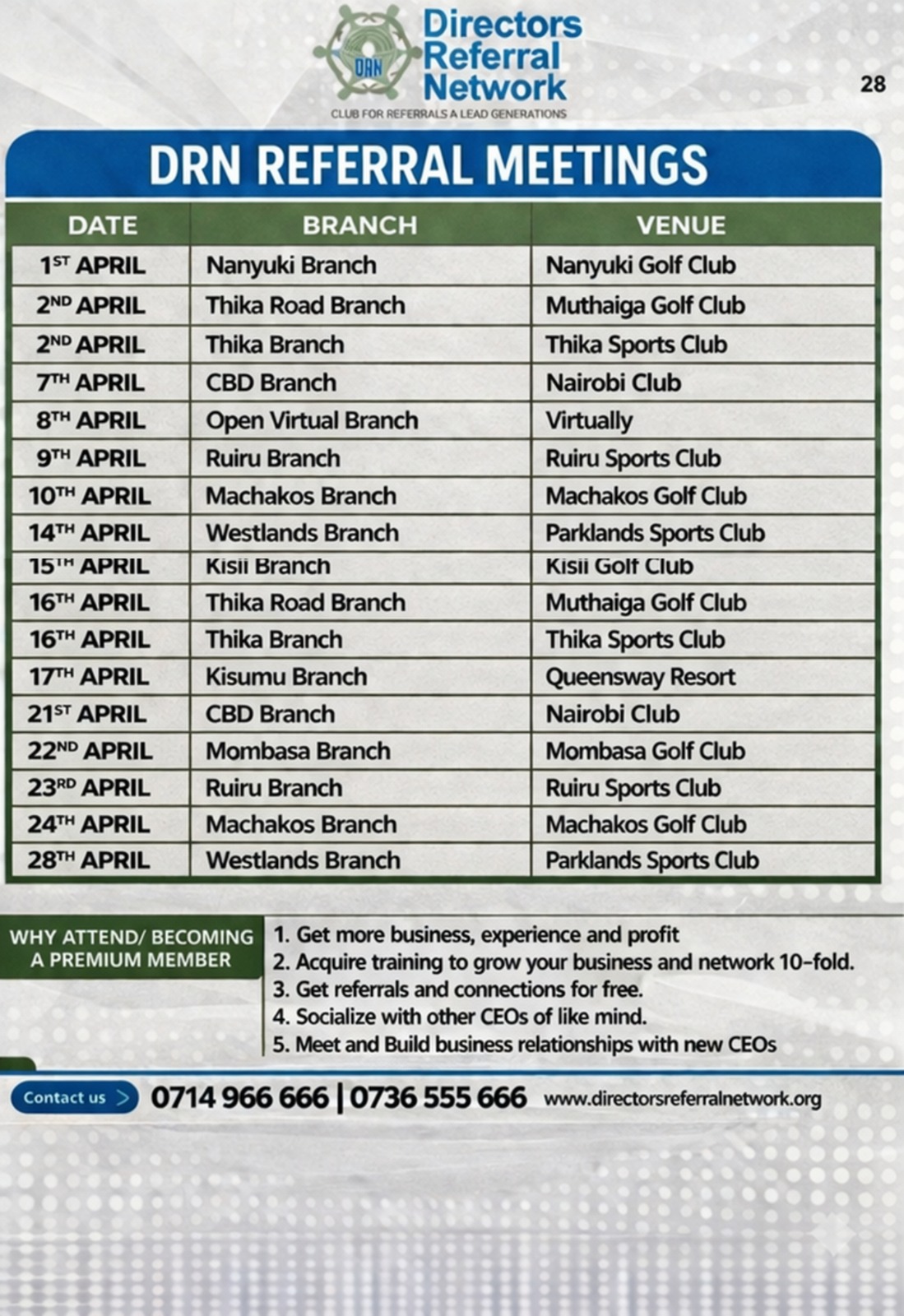 DRN April 2026 Events Poster